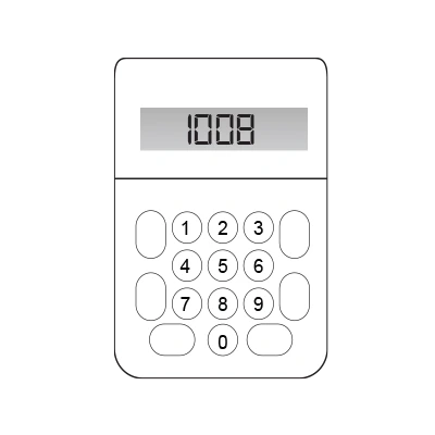 Keypad Terminal Panggilan